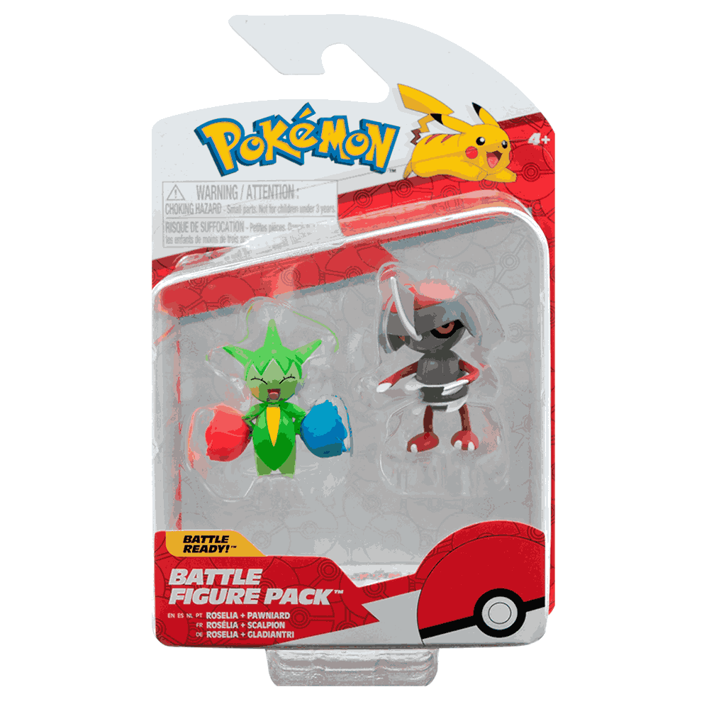 Pack Figuras de Batalla Pokemon