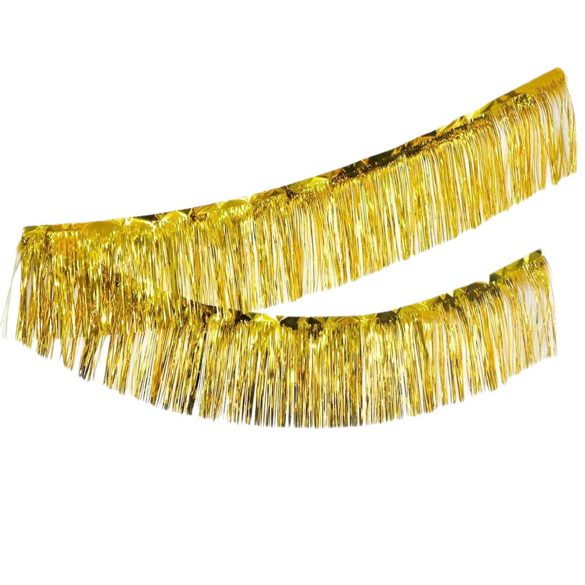 Big Party Guirnalda Flecos 300 x 30 Cm Dorada Big Party