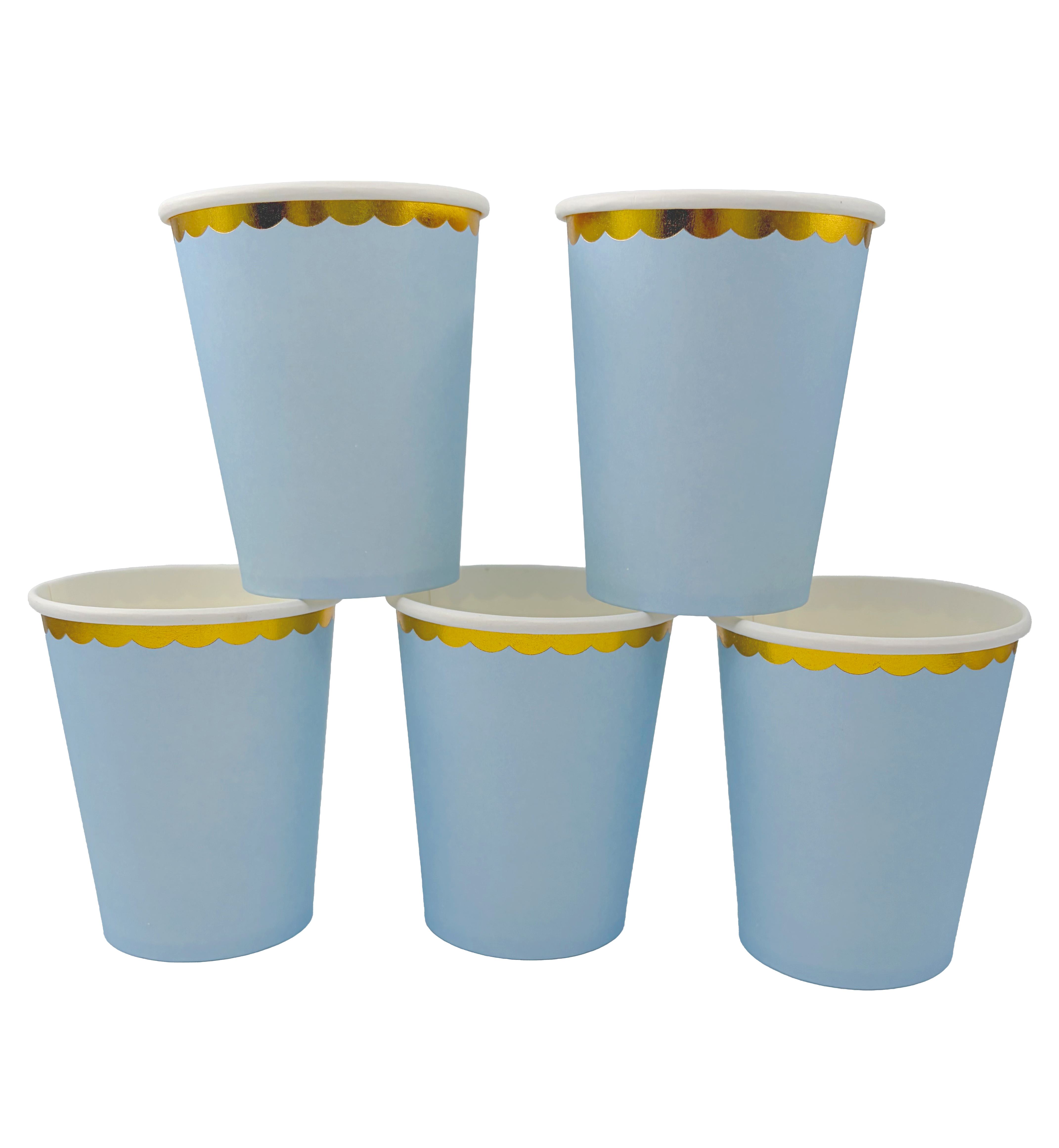 Big Party Vaso Papel Celeste Pastel 210 Cc 6 Unidades Big Party